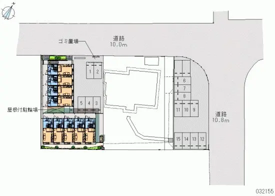 ★手数料０円★糟屋郡志免町片峰４丁目　月極駐車場（LP）